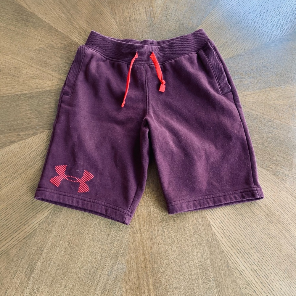Under Armour Boys Sweat Shorts Loose Fit 7